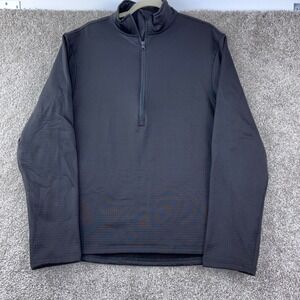 Condor‎ Grid Fleece 1/4 Zip Pullover Mens XL Tactical Black Performance Jacket